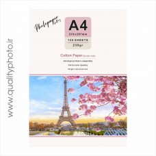 کاغذ کتان دورو 230 گرم 100 برگ A4